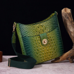 Crossbody Bag Vintažinis moteri&scaron;kas krep&scaron;ys Įvairių spalvų Brahmin Crocodile Print Krep&scaron;ys One Size