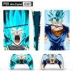 &bdquo;Art Vinyl Skin&ldquo; lipdukas, skirtas PS5 plonai skaitmeninei konsolei ir 2 valdiklių lipduko vir&scaron;eliui One Size