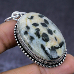 Natural Green Tourmaline Gemstone 925 Steling Silver Jewelry Pendant 2.17 g5w40
