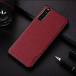 Dėklas, skirtas Sony Xperia 10 III 5 III 1 III XZ4 ACE 2 Simple Deasign tekstilinės odos telefono dangtelis, skirtas Sony Xperia 10 III 5 III dėklui Xperia 1 III raudona