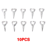10vnt./rinkinys Pynės Aksesuarai Retro punk plaukų parinkimo įrankiai Plaukų aksesuarai Gothic Talon Nail Nail Claw Spyglių žiedai plaukams pinti