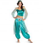 Aladdin Cosp kostiumas su i&scaron;skirtine princesės jazminų suknele moterims S