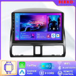 REAKOSOUND Android 10.0 2 Din 9 colių automobilio radijo automatinis radijas, skirtas Honda CRV 2002-2006 su Carplay Android Auto GPS WIfi jutikliniu ekranu BT FM USB 9''-6+128