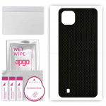 apgo Protective Skin Sticker for the back compatible with Realme C20, Wrap Film, Foil, Vinyl - Pattern Matrix
