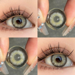2PCS Myopia Natural Soft Contact Lens Color Contact Lenses1 Year Use Contact Lens Cosmetic 0