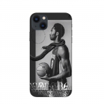 Coque - Maniacase - iPhone 15 Plus - Noir - Kobe Bryant - Souple juoda