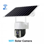 Saulės kamera 4G Sim WiFi lauko vandeniui atsparus 360&deg; 8MP 4K automatinis stebėjimas I&scaron;orė Sans Fil Namų apsaugos apsauga CCTV WIFI Camera