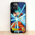 BW-1 Anime Dragon Ball mink&scaron;tas juodas dėklas, skirtas iPhone XR 14 15 11 12 13 6 7 8 X XS Pro Max Samsung S22 S23 S21 S24 FE Ultra S8 Plus iPhone 14 Plus tamsiai mėlyna