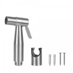 Shower head Bidet sprayer set For toilet No Punch For Bathroom hand sprayer Hand Bidet faucet Handheld self cleaning Stainless Steel balta