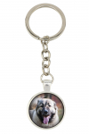 Caucasian Shepherd Dog, Caucasian Ovcharka - keychain with your photo, key decoration, bag pendant from Art-Dog brand