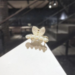 Mini Pearl Diamond Hair Claw Moterų Mergaičių Retro Kalnų kri&scaron;tolas Gėlių Krabų Claw Clip Maži Plaukų segtukai Plaukų Krabų Mergaičių Plaukų Priedai