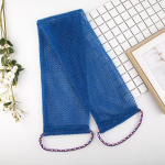 1 vnt Afrikos tinklinė kempinė 70 cm afrikieti&scaron;kas &scaron;veičiamasis kūno tinklelis &scaron;veitimo prausimosi tinklelis prausimosi &scaron;luostė Ilga maudymosi kempinė, du&scaron;as mėlyna