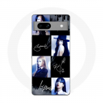 Coque Maniacase pour Google Pixel 7a blackpink signature photo juoda