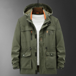 Vyri&scaron;ka striukė pavasario ir rudens plius dydžio vandeniui atspari laisvalaikio laisva vir&scaron;utinė striukė Visoms rungtynėms vyri&scaron;ka sportinė striukė XXXXXL žalia