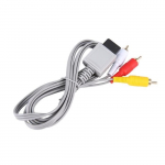 1,8 metro 3 RCA paauksuotas kompozitinis AV garso ir vaizdo kabelis, skirtas Nintendo Wii