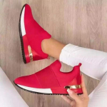 2024 m. &bdquo;Vulcanize Shoes&ldquo; sportbačiai Moteri&scaron;ki batai Moteri&scaron;ki vienspalviai sportbačiai, skirti moterims, sportiniai tinkliniai laisvalaikio batai, dideli moteri&scaron;ki 36 raudona