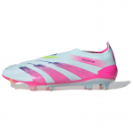 adidas Predator Elite Laceless FG Stellar Icon Pack Unisex Sportbačiai Beveik-Mėlyni-Skaidriai-Rožiniai Pusiau-Saulės-Geltoni IH0108 40