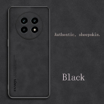 Paprastas odinis patogus zom&scaron;inis dėklas Realme13 PRO 5G objektyvo apsaugos dangtelis for Realme V30 juoda