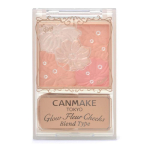 Canmake Glow Floor Cheek Pact skaistalai 6,3 g, B01 Cotton Coral, 1 vnt. beige