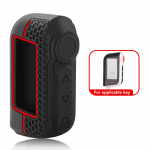 A93 Raktų pakabuko silikoninis dėklas Raktų dėklas Puikiai tinka Starline A93 Dvi&scaron;alės automobilinės signalizacijos nuotolinio valdymo pultui A63 LCD siųstuvas raudona