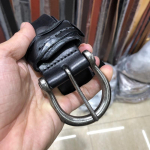 Auk&scaron;čiausios kokybės karvės odos Klasikinis lydinio Žirgo kandiklio Sagtis Prabangus Laisvalaikio Džinsams Patrintas Sagtis Laukinių Armijos Žalių Vyrų Diržas 100cm juoda