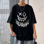 Nauji vyri&scaron;ki trumpomis rankovėmis mar&scaron;kinėliai, vasariniai, korėjieti&scaron;ko stiliaus, madingi, paprasti, pusės rankovių vir&scaron;utiniai, Honkongo stiliaus, laisvi, kasdieniai, mados prekės ženklo mar&scaron;kinėliai M balta