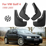 Automobilio priekiniai galiniai purvasaugiai purvasaugiai purslų apsaugos VW Golf 4 Mk4 IV Bora Jetta 1998-2005 2004 2003 2000 1999 1998 2001 4 pcs