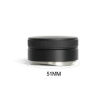 Espresso 51/53/58 mm kavos skirstytuvo lygintuvas tinka įrankiui Nerūdijančio plieno kavos tamperis Reguliuojamas 3 kampų &scaron;laitų delninis tampresas