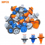 30 vnt priekinių durų apdailos kėbulo liejinių remonto skydelio spaustukų rinkinys 75392-60031, skirtas Toyota Prado 120 4Runner /FJ Cruiser Highlander RAV4