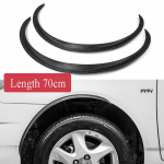 Universalus automobilio sparnas Flare Wheel Wheel antakių arkos apsauga, skirtas Bmw E60 E36 F10 F20 F30 Peugeot 206 207 Golf 6 7 Passat B8