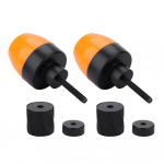 1 pora dviračio ciklo vairo galų LED &scaron;viesų ki&scaron;tukų, posūkio signalai, saugos įspėjamoji lemputė