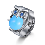 JEWELRYWE Žiedinis laikrodis Paprastas laikrodis su dideliais skaičiais Populiarus Vandeniui atsparus Analoginis Kvarcinis Verslo