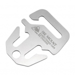 Nerūdijančio plieno stogelio tvirtinimo sagtis Ne&scaron;iojama Lengva Didelio patvarumo Tentas Virvės tvirtinimas Atsparus vėjui kabliukas Metalinis užsegimas Lauko kempingas Žygiai