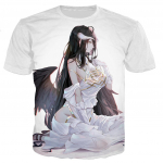 Overlord Anime Mar&scaron;kinėliai Albedo Seksuali Mergina 3D Spauda Gatvės Drabužiai Vyrams Moterims Mada Didelio Dydžio Mar&scaron;kinėliai Harajuku Mar&scaron;kinėliai Vir&scaron;ūnės Drabužiai 6XL