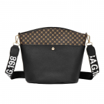 Universalus &bdquo;Bucket Bag&ldquo; krep&scaron;ys &bdquo;Messenger Bag Bag&ldquo; Moteri&scaron;kas didelės talpos moteri&scaron;kas pečių krep&scaron;ys juoda