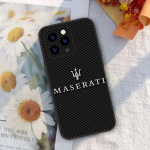 1 vnt. Sportinio automobilio M-MASERATIS telefono dėklas silikoninis mink&scaron;tas iPhone 16 15 14 13 12 11 X XR Plus Pro Max Plus For IPHONE 16