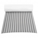 Tamsiai rudos tikmedžio valčių grindys EVA tikmedžio paklodė valties grindys EVA tikmedžio paklodė valčių grindys, tinkamos jachtai pilka