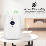 Oro sausintuvas 800ml Ne&scaron;iojamas Autooff elektrinis oro sausintuvas, skirtas namų drėgmei sugerti EU/US 100-240V EU Plug