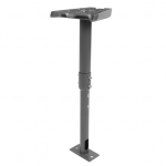 Stogo tvirtinimas 3 kartos nerūdijančio plieno ABS atsparus oro sąlygoms T tipo vertikalus stogo montavimo rinkinys