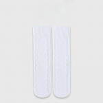 Vasarinės nėriniuotos plonos blauzdinės kojinės vaikams mergaitėms paprastos pra&scaron;matnios gėlėtos &scaron;irdelės vaiki&scaron;kos kojinės nailoninės elastinės tinklelio kvėpuojančios mokyklinės kojinės