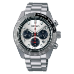 Rankinis laikrodis PROSPEX SPEEDTIMER Saulės chronografas Didelis SBDL095 Sidabrinis [Seiko laikrodis] Vyri&scaron;kas