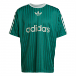 Adidas Originals Adicolor Patogūs Mink&scaron;ti Universalūs Trumpomis Rankovėmis Mar&scaron;kinėliai Vyri&scaron;ki Vir&scaron;utiniai Drabužiai Žali JP1028 L