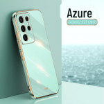Elektrolitiniu būdu padengtas silikoninis Samsung S22 Ultra dėklas - Apsauga nuo kritimo, plonai priglundantis apsauginis dangtelis Samsung A22 5G