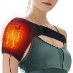 USB Electric Heating Shoulder Pads with Wormwood Hot Compress for Men and Women - Therapeutic Warmth for Shoulder Joints One Size juoda