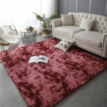 Violetinis pliu&scaron;inis kilimėlis vaikų kambariui Didelis vienspalvis ilgų plaukų kilimėlis svetainei miegamojo mink&scaron;tas neslystantis kilimėlis 80x160cm ry&scaron;kiai raudonos spalvos