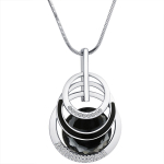 Ilgi kaklo pakabukai moterims Collier Femme Round Statement Colar Maxi madingi papuo&scaron;alai