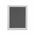 25 mm plakato rėmelis nuo atspindžių, atsparus UV spinduliams, stačiakampis paveikslo rėmelis namų dekorui (21.59 X 27.94cm) sidabras