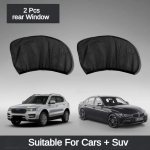 Automobilių universalus visureigis nuo saulės, UV apsauga nuo uodų ekrano lango užtemimo &scaron;oninės užuolaidos apsaugos lango plėvelės priedai
