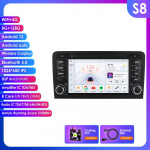 Hizpo 8 branduolių DSP automobilinis multimedijos grotuvas RS3 Sportback A3 8P S3 2003-2013 Carplay 4G automagnetola RDS GPS BT 4G-LTE WiFi AI i&scaron;mani navigacija S8 8Core 8G 128G
