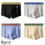 Medvilniniai vyri&scaron;ki apatiniai Patogūs kelnaitės paaugliams Vyri&scaron;ki apatiniai kvėpuojantys antibakteriniai bokseriniai kelnaitės 3XL